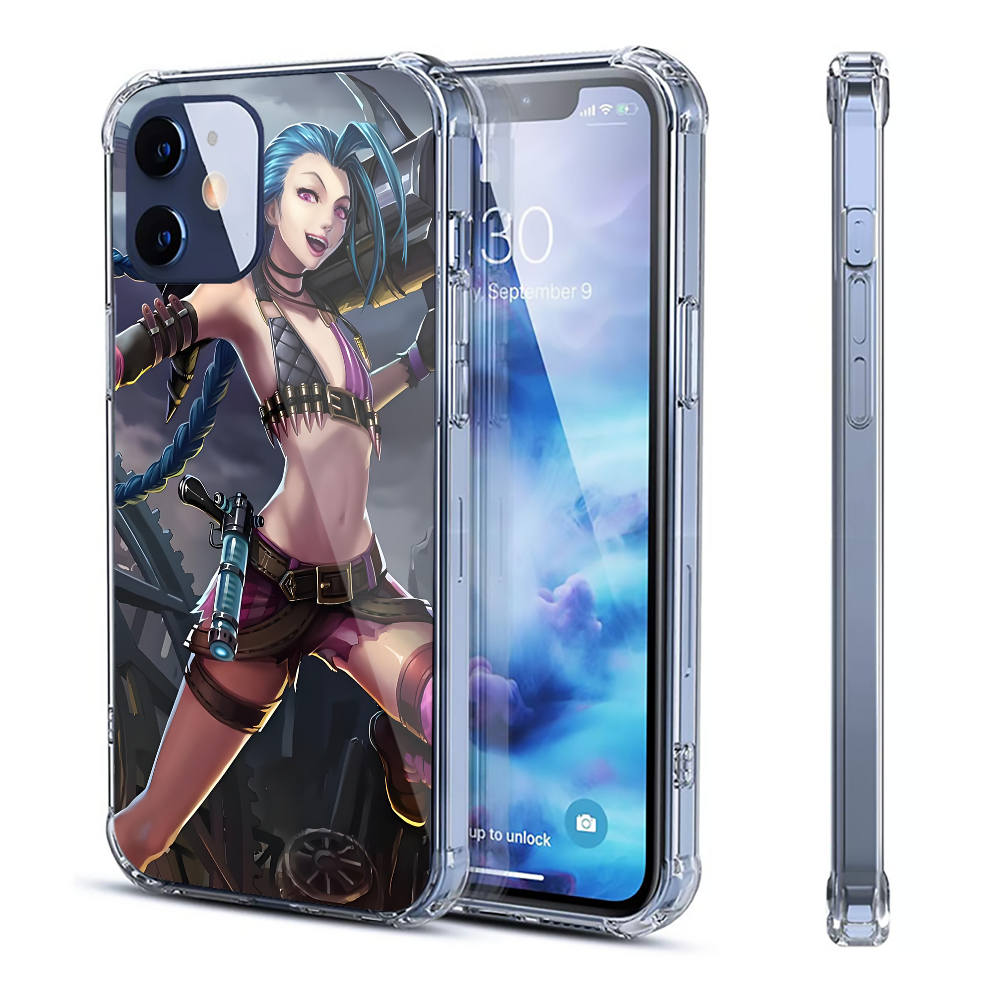 （画像用） リーグ・オブ・レジェンド League of Legends LOL 【iPhone 12シリーズ対応】透明スマホケース（クリアソフトケース）